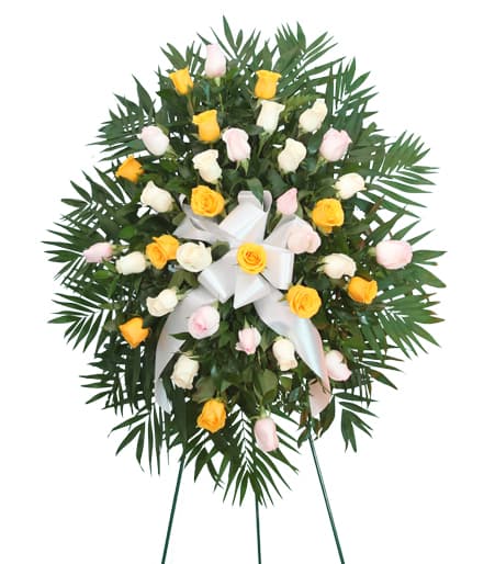 Abundant Rose Standing Spray