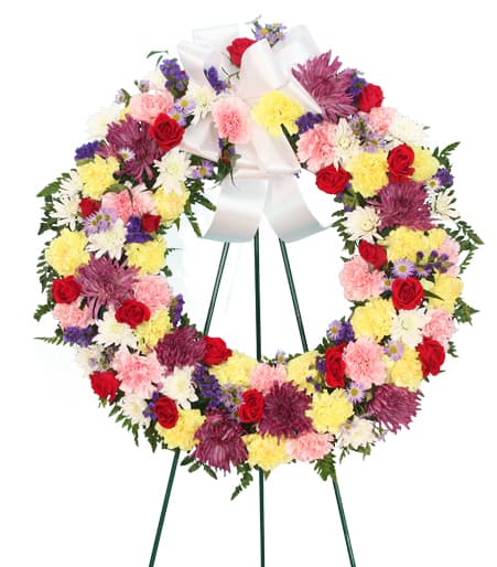 Life Salute Wreath
